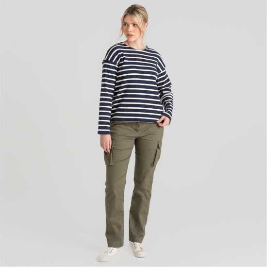 Craghoppers Риза С Дълъг Ръкав Women's Sinead Long Sleeve Shirt BluNvy/CalSt 