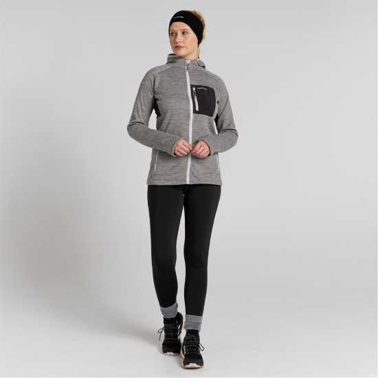 Дамски полар Craghoppers Crag Trina Hd Jkt Ld99 Сребристо облако Craghoppers Crag Trina Hd Jkt Ld99 Сребристо облако Дамски полар