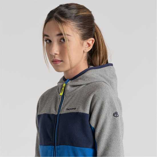 Craghoppers Crag Linden Hd Jkt In99 Болт/Сиво ML Детски полар