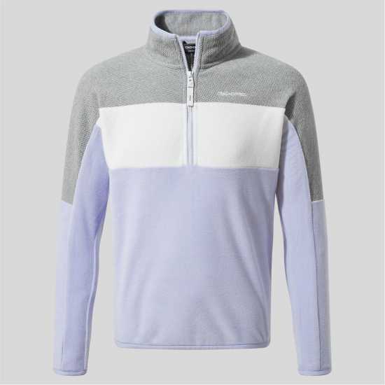 Craghoppers Unisex Kids' Crag Linden Half-Zip Fleece Есен/Сиво меланж Craghoppers Unisex Kids' Crag Linden Half-Zip Fleece Есен/Сиво меланж