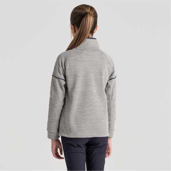 Детски полар Craghoppers Crag Nico Hooded Jkt In99 Сребристо облако Craghoppers Crag Nico Hooded Jkt In99 Сребристо облако Детски полар