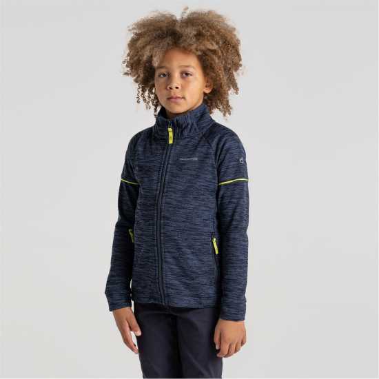 Детски полар Craghoppers Crag Nico Hooded Jkt In99 Синьо морско Craghoppers Crag Nico Hooded Jkt In99 Синьо морско Детски полар