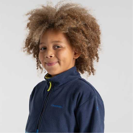 Детски полар Craghoppers Crag Valo Half Zip In99 Синьо/ Болт Craghoppers Crag Valo Half Zip In99 Синьо/ Болт Детски полар