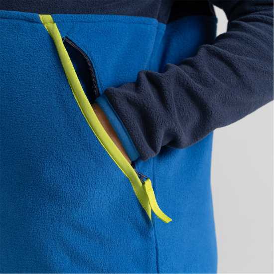 Детски полар Craghoppers Crag Valo Half Zip In99 Синьо/ Болт Craghoppers Crag Valo Half Zip In99 Синьо/ Болт Детски полар