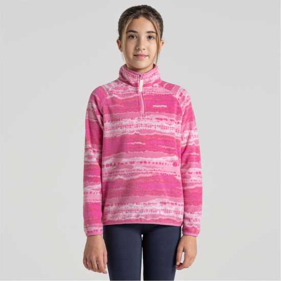 Craghoppers Crag Kai Half Zip Fl In99 Карнейшън ПР Детски полар