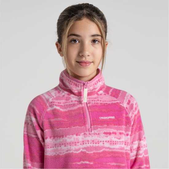 Craghoppers Crag Kai Half Zip Fl In99 Карнейшън ПР Детски полар