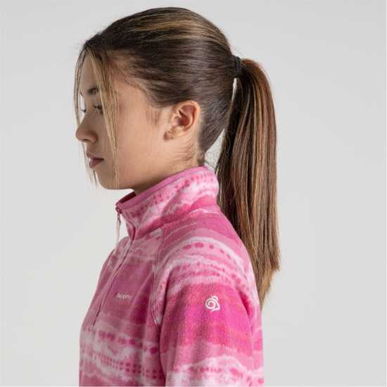 Craghoppers Crag Kai Half Zip Fl In99 Карнейшън ПР Детски полар