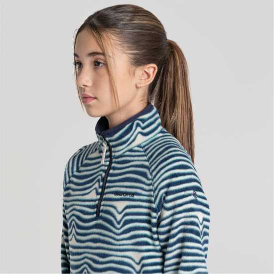 Craghoppers Crag Kai Half Zip Fl In99 ПосднБлу Прт Детски полар