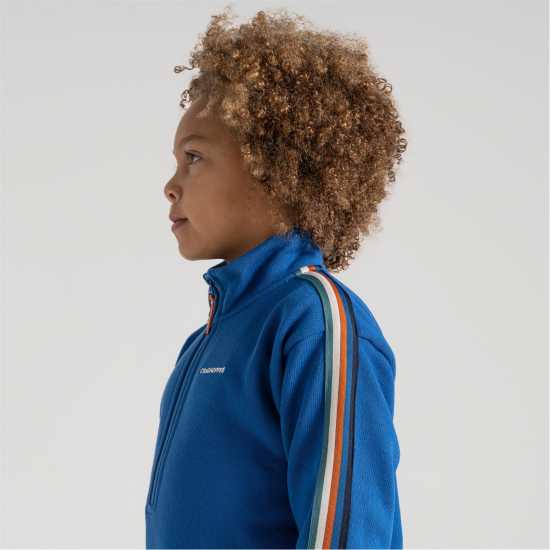 Craghoppers Crag Rey Half Zip In99 Синьо болт Детски полар