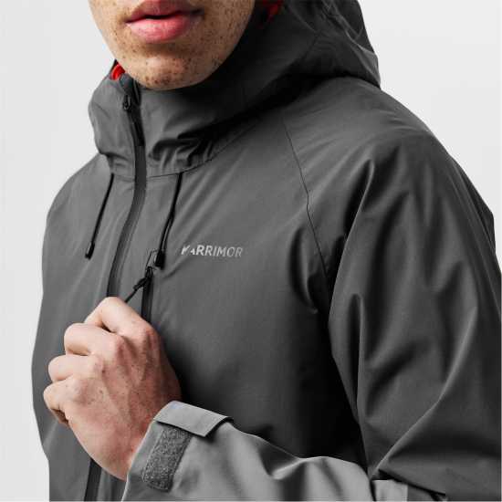 Мъжко водонепромокаемо облекло Karrimor Непромокаемо Яке Мъжко 2L Argon Waterproof Jacket Mens Черно/Сиво Karrimor Непромокаемо Яке Мъжко 2L Argon Waterproof Jacket Mens Черно/Сиво Мъжко водонепромокаемо облекло