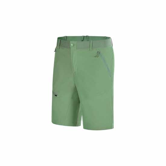 Tech Shorts Sn43 Green Мъжко облекло за едри хора