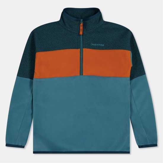 Craghoppers Crag Linden Half Zip Jn99 WshTl/DkAegB Детски полар