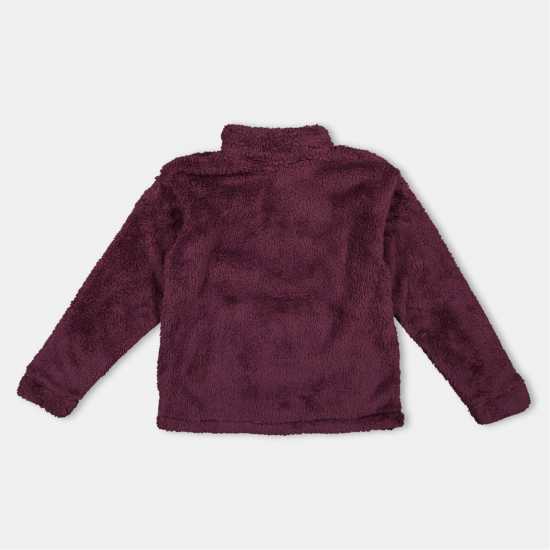 Craghoppers Unisex Kids' Crag Laune Quarter Zip Fleece Дълбок фиолетов 
