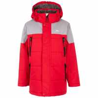 Trespass Kids' Recoil Insulated Puffer Jacket Червено 