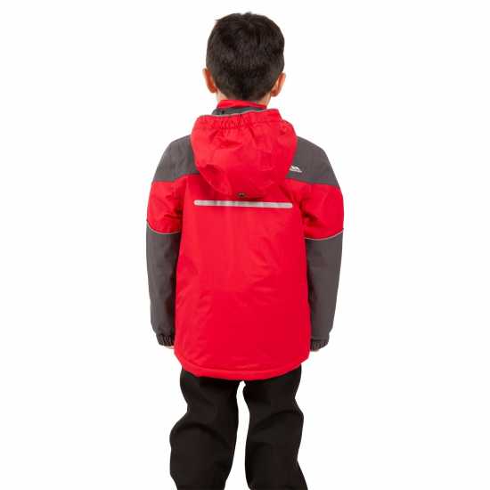 Trespass Непромокаемо Яке Unlock Waterproof Jacket Червено 