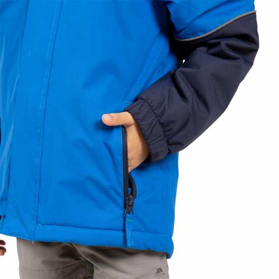 Trespass Непромокаемо Яке Unlock Waterproof Jacket Синьо 