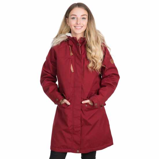 Trespass Women's Faithful Waterproof Parka Мерло Trespass Women's Faithful Waterproof Parka Мерло