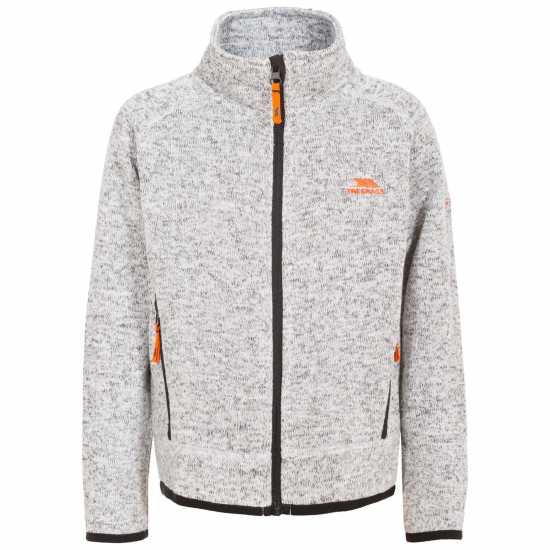 Trespass Kids' Mario Full-Zip Fleece Сив марл 