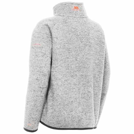 Trespass Kids' Mario Full-Zip Fleece Сив марл 