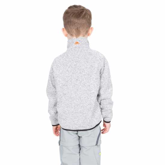 Trespass Kids' Mario Full-Zip Fleece Сив марл 