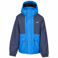 Trespass Непромокаемо Яке Kids' Risk Waterproof Jacket Морска синьо 