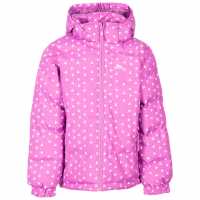 Trespass Подплатено Детско Яке Combine Padded Jacket Juniors Deep Pink Детски якета и палта