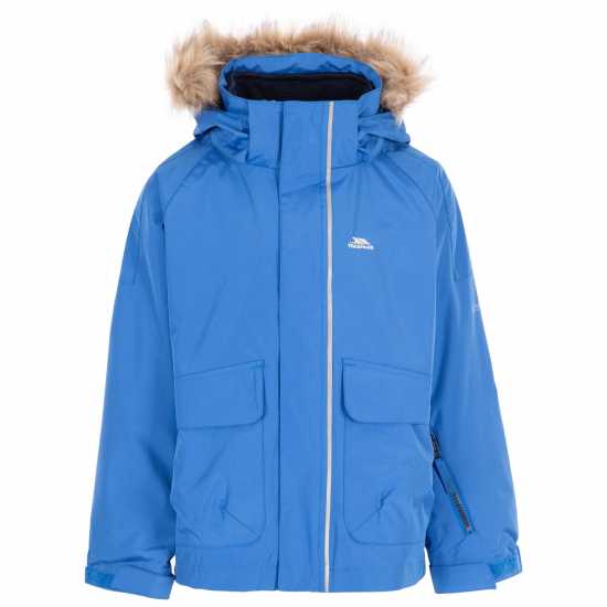 Trespass Kids' Outshine Waterproof Insulated Puffer Jacket Синьо Trespass Kids' Outshine Waterproof Insulated Puffer Jacket Синьо