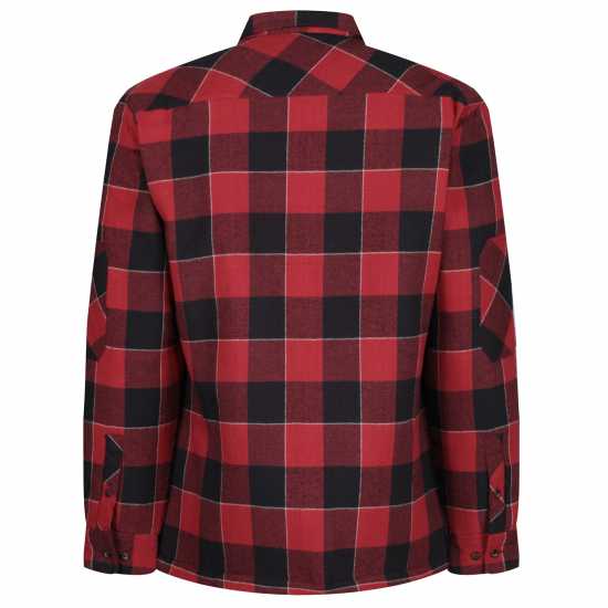 Regatta Shlfrdpdshrt Sn99 Червена проверка Мъжки ризи