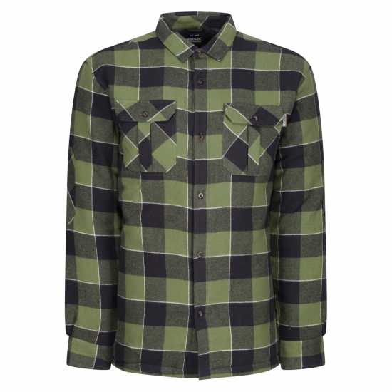 Regatta Shlfrdpdshrt Sn99 Зелена проверка Мъжки ризи