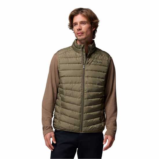 Columbia Men's Foster Falls Insulated Sleeveless Gilet Стоун Грийн Columbia Men's Foster Falls Insulated Sleeveless Gilet Стоун Грийн