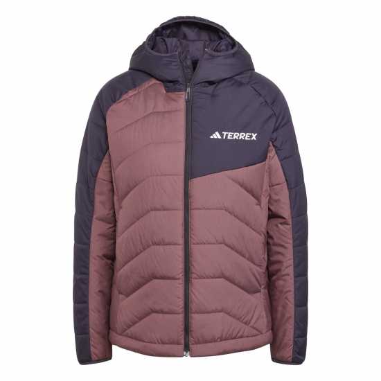 Adidas Дамско Яке С Качулка Terrex Multi Synthetic Insulated Hooded Jacket Womens Черно/Красно Дамски якета и палта