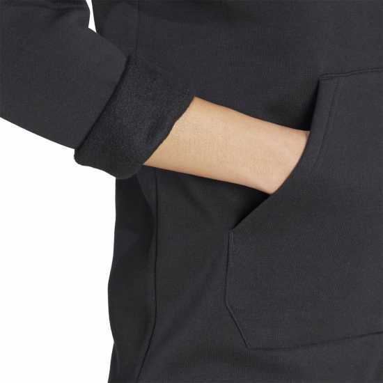 Adidas Terrex Logo Hoodie Womens Черно Дамски полар