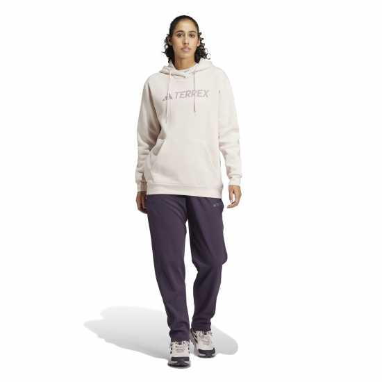 Дамски полар Adidas Terrex Logo Hoodie Womens Пути Мауве Adidas Terrex Logo Hoodie Womens Пути Мауве Дамски полар
