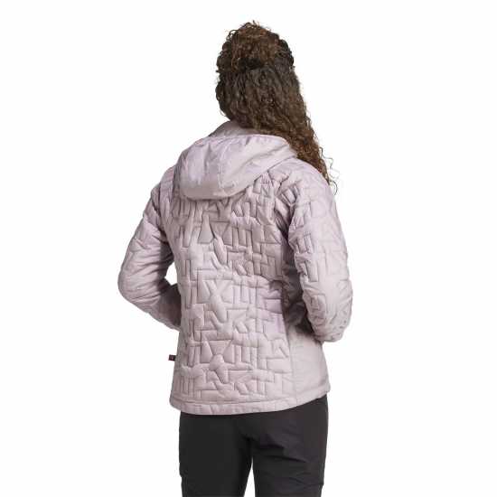 Adidas Дамско Яке С Качулка Terrex Xperior Primaloft Loose Fill Insulated Hooded Jacket Womens Щипка/Черно Дамски якета и палта