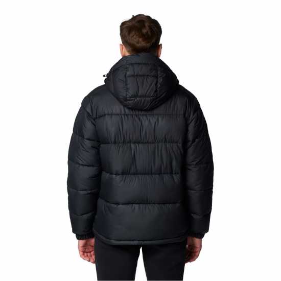 Columbia Men's Pike Lake Hooded Water-Resistant Insulated Puffer Jacket Черно 