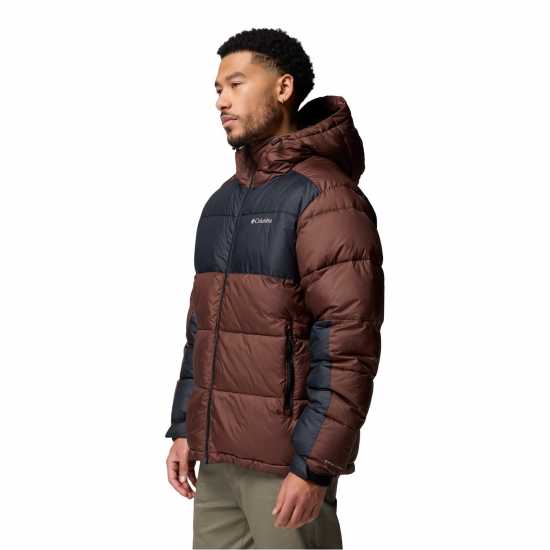 Columbia Men's Pike Lake Hooded Water-Resistant Insulated Puffer Jacket Тютюн 