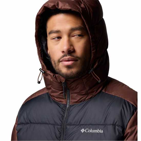 Columbia Men's Pike Lake Hooded Water-Resistant Insulated Puffer Jacket Тютюн 