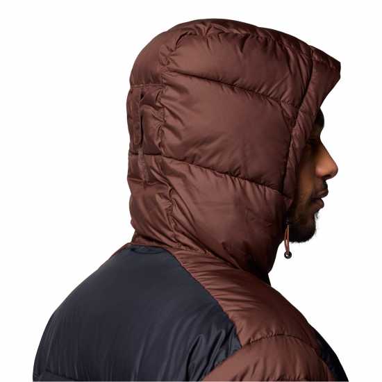 Columbia Men's Pike Lake Hooded Water-Resistant Insulated Puffer Jacket Тютюн 
