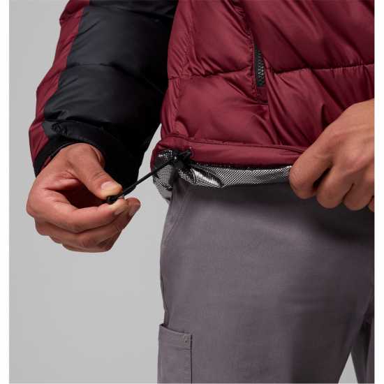 Columbia Men's Pike Lake Hooded Water-Resistant Insulated Puffer Jacket Богато вино 