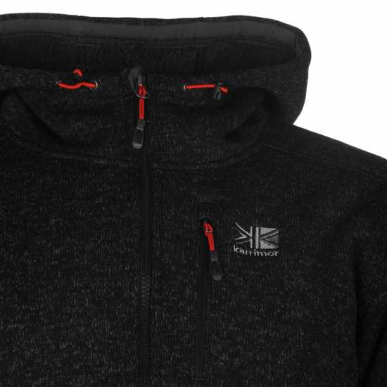 Karrimor Orbit Hoodie Mens Черно марл Мъжки полар