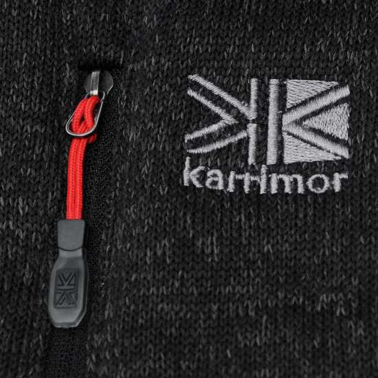 Karrimor Orbit Hoodie Mens Черно марл Мъжки полар