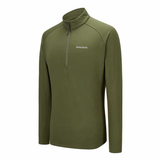 Karrimor Полар С Решетъчна Структура Grid Fleece Half Zip Mens  Мъжки полар