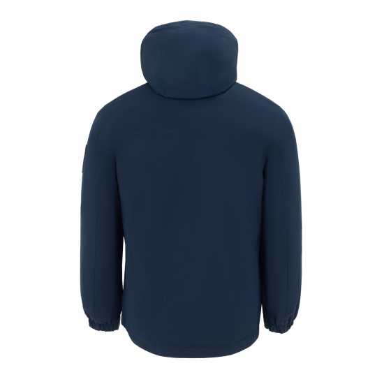 Gelert Men's 3-In-1 Windproof Fleece Lined Detachable Hood Long Sleeve Jacket Морска синьо 