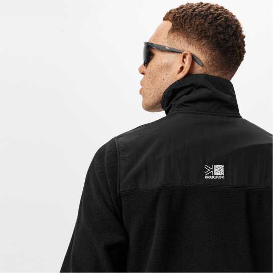 Мъжки полар Полар Мъже Karrimor Basecamp Fleece Mens Черно Полар Мъже Karrimor Basecamp Fleece Mens Черно Мъжки полар