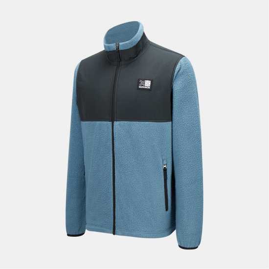 Мъжки полар Karrimor Basecamp Fleece Blue/Black Karrimor Basecamp Fleece Blue/Black Мъжки полар