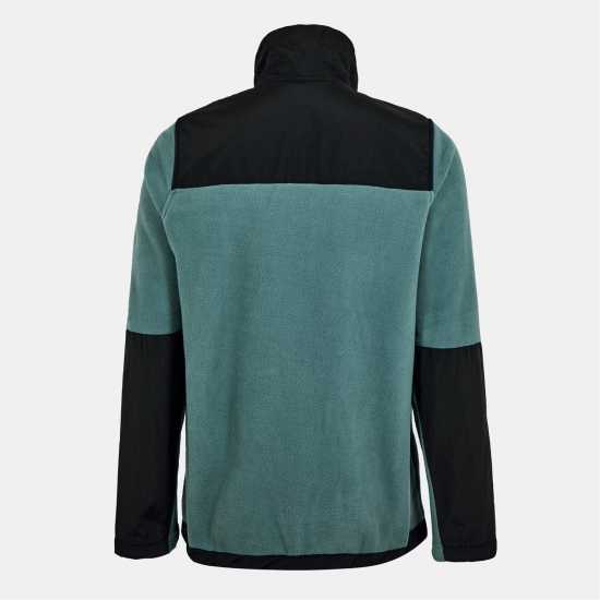 Полар Мъже Karrimor Basecamp Fleece Mens Черно/Зелено Мъжки полар