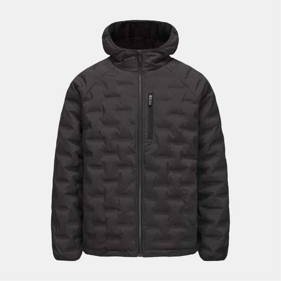 Karrimor Men's Heat-Sealed Hooded Long Sleeve Full Zip Insulated Puffer Jacket Угъл 