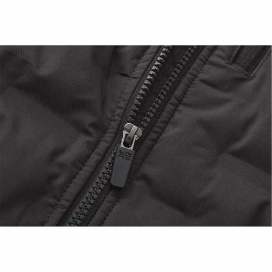 Karrimor Men's Heat-Sealed Hooded Long Sleeve Full Zip Insulated Puffer Jacket Угъл 