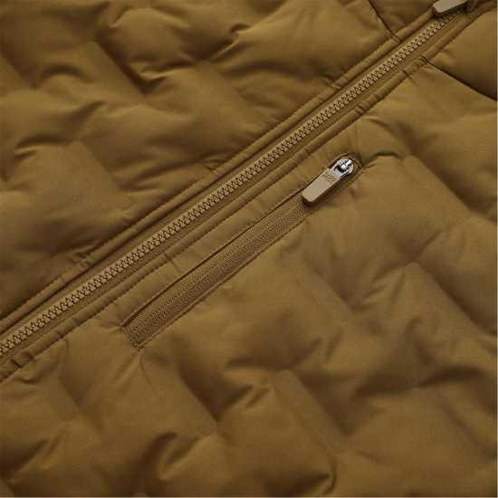 Karrimor Men's Heat-Sealed Hooded Long Sleeve Full Zip Insulated Puffer Jacket Кафяво 