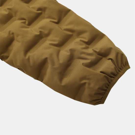 Karrimor Men's Heat-Sealed Hooded Long Sleeve Full Zip Insulated Puffer Jacket Кафяво 